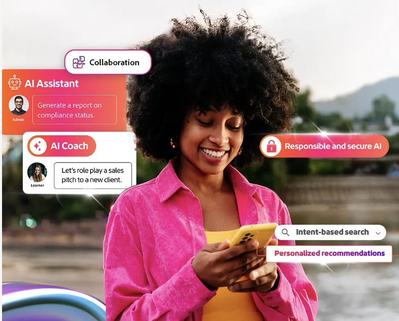 Adobe Learning Manager — funkcje - narzędzia AI