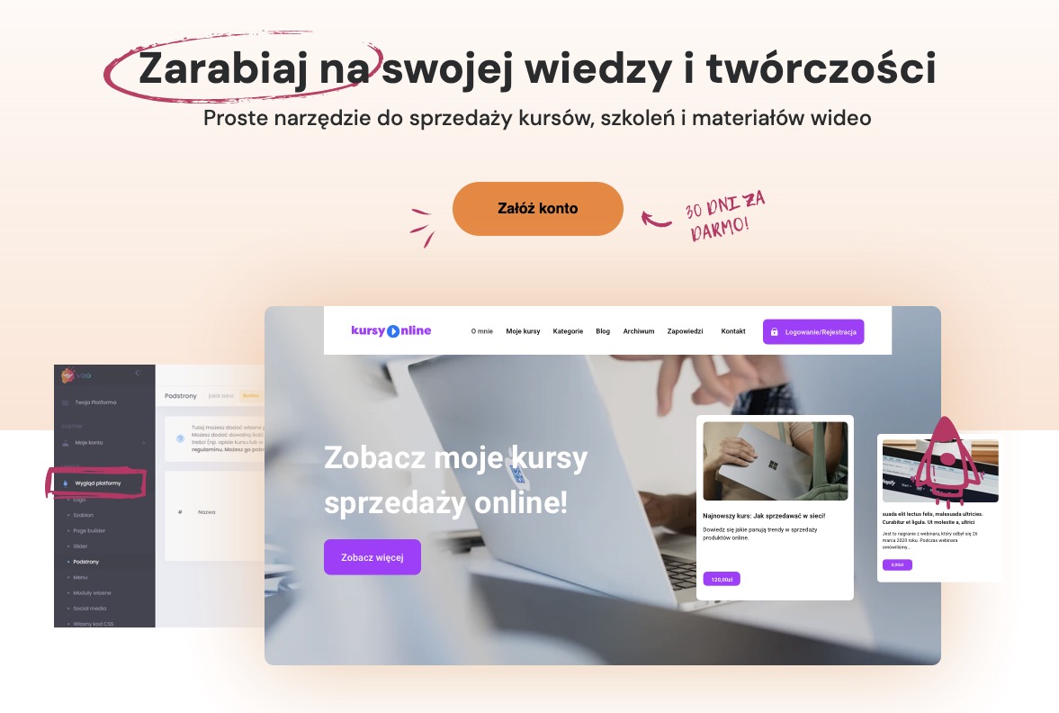 myVOD — strona główna platformy